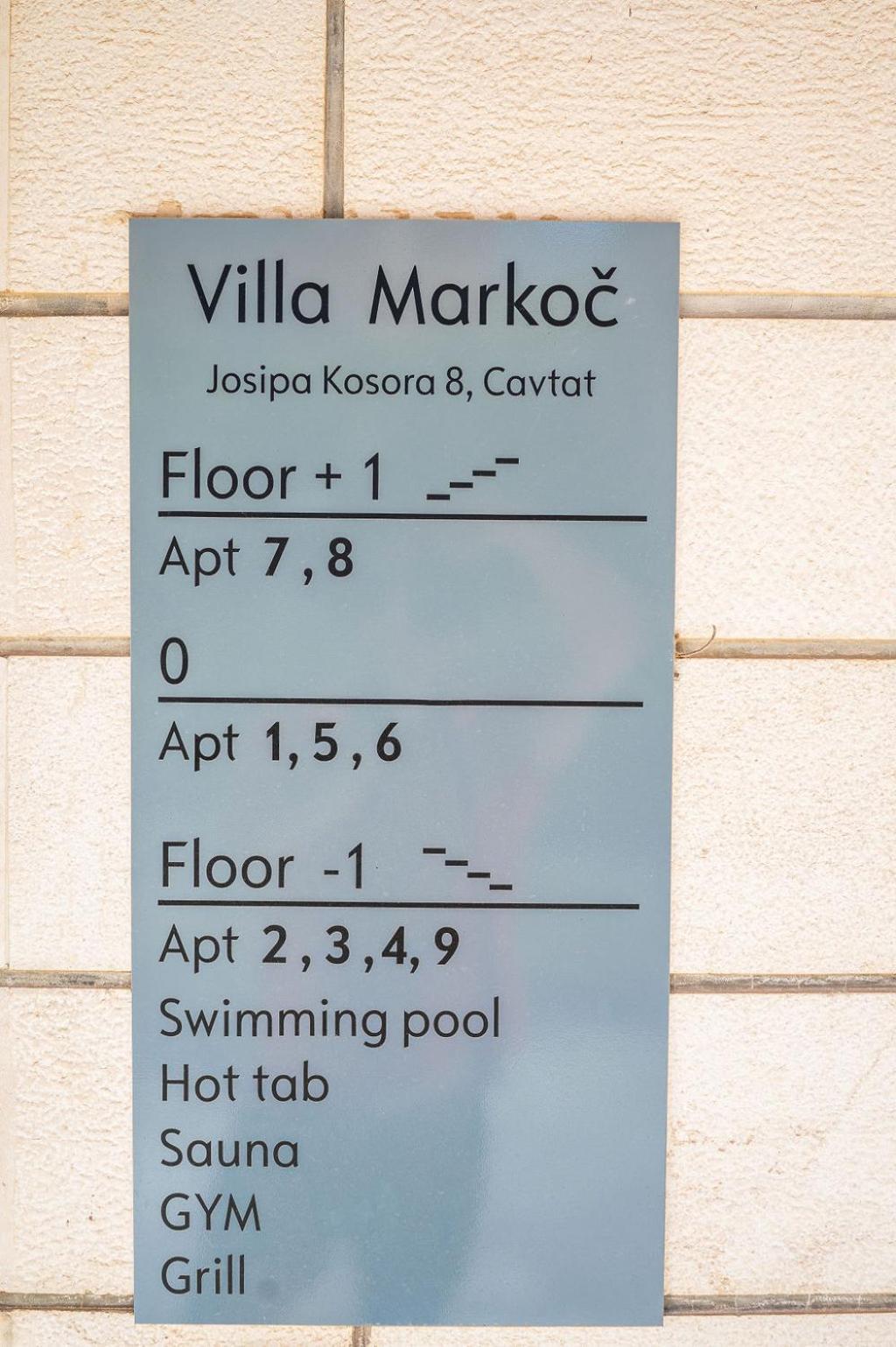 Villa Markoc Кавтат Екстериор снимка